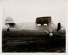Only One Built: Cessna CW-6 NC6446 Vintage Aircraft Photo, Wichita Kansas, 1920s