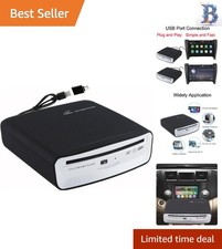 Portable USB Car CD Player - Plug and Play for Android Navigation  Smart TV