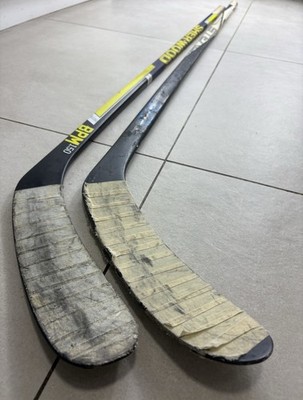 Sher-Wood BP 150 Wood Hockey Stick + Easton Stealth C30 Composite Left Handed.