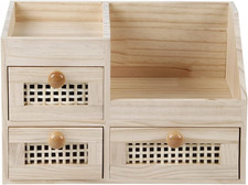 Mini Cassetto in Bambù, Nicchia Di Lavoro/Cucina/Camera Da Letto Non Assemblare,