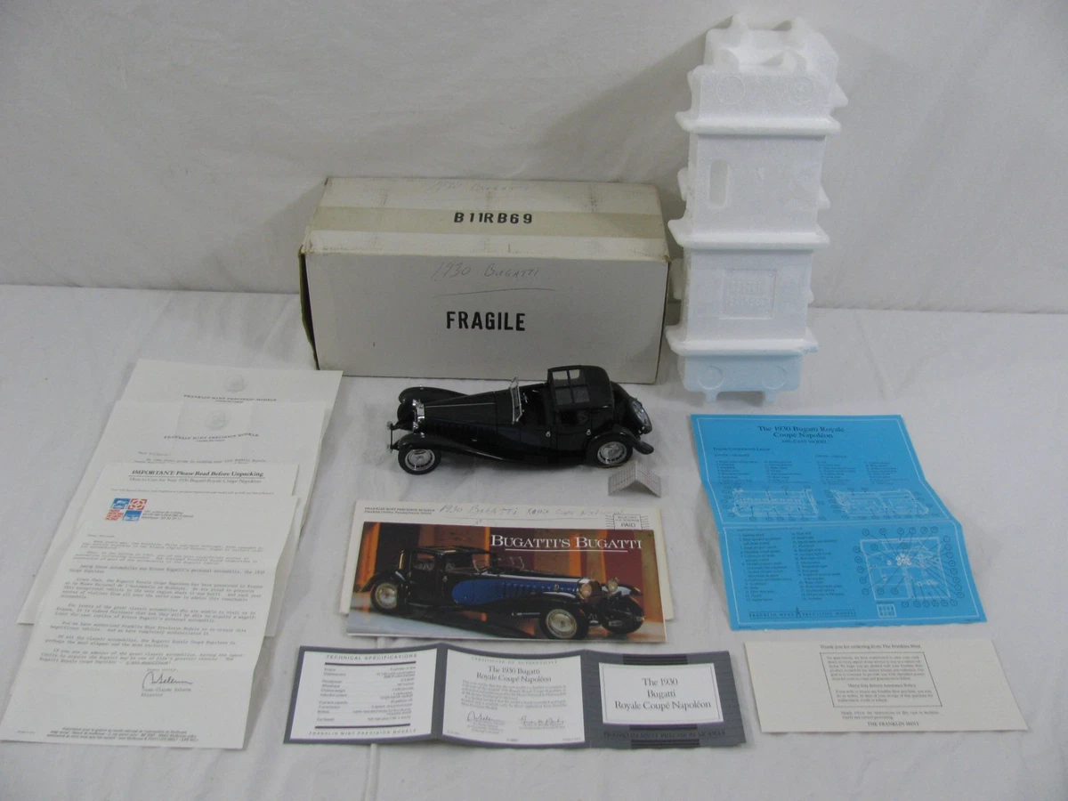 Franklin Mint Bugatti Contemporary Diecast Cars, Trucks & Vans for