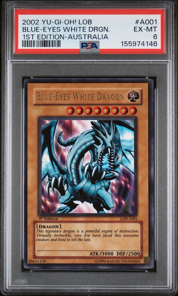 Yu-Gi-Oh! TCG Blue-Eyes White Dragon Legend of Blue Eyes White