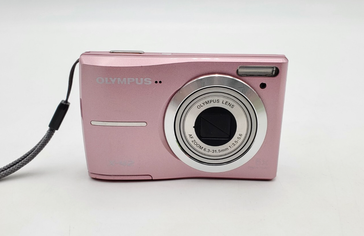 OLYMPUS FE ピンク デジタルカメラ Olympus FE FE-46 12.0MP Digital Camera - Pink for sale