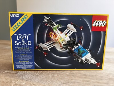 LEGO 6780 - Light and sound - Starship -Vintage 80 s - Set New Unopened Sealed!