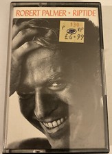 Robert Palmer "Riptide" Cassette Tape 1985 Island Records Addicted to Love