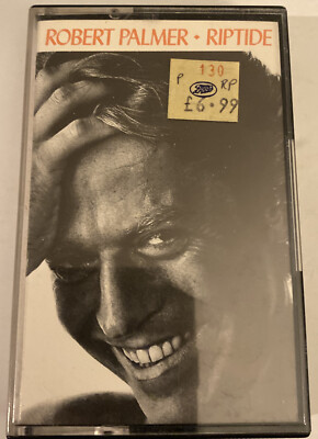 Robert Palmer ''Riptide'' Cassette Tape 1985 Island Records (Addicted to Love)
