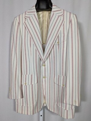 Barrister Wallachs Vintage 60s Carnival July 4 1971 Stripe 