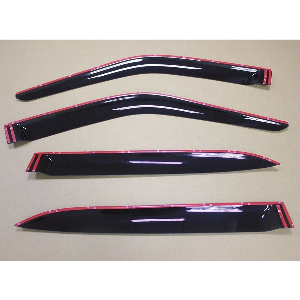 For Mercedes Benz W220 2000-2006 S320 Window Visor Sun Rain Guard Weather Shield Foto 3 de 4