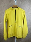On Cloud Jacket Womens XL Waterproof Anorak On Running Hooded Lightweight Yellow