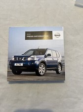 2008 NISSAN 4x4 Press Information USB Includes X-TRAIL & Murano. Not Brochure