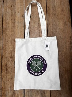 WIMBLEDON CHAMPIONSHIPS White Tote Bag