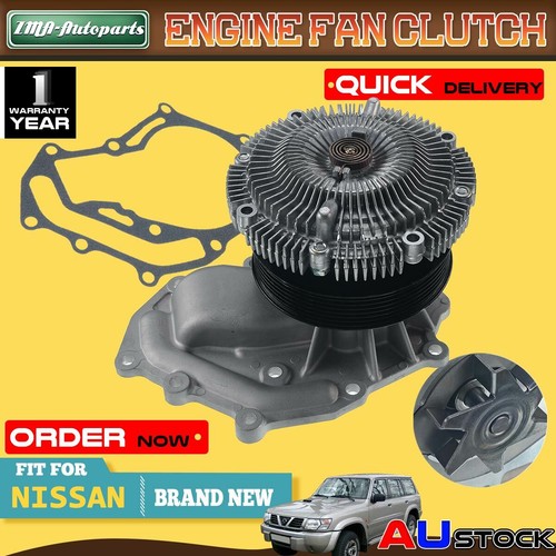Water Pump Fan Clutch For Nissan Patrol GU Y61 Navara D22 200001/2007