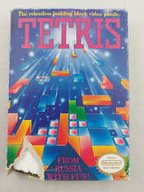 Tetris (Nintendo Entertainment System NES, 1989) CIB - Tested & working - ROUGH