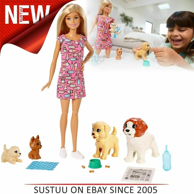 barbie con cagnolino