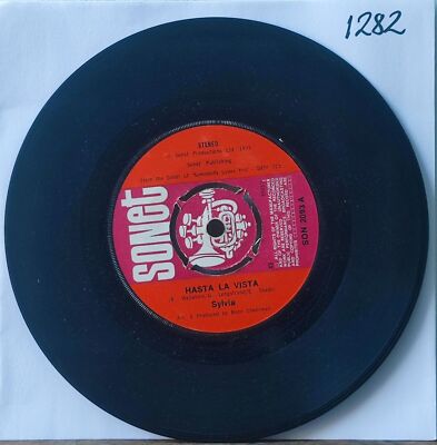 Hasta La Vista / Y Viva Espana by Sylvia - Single 7  Vinyl