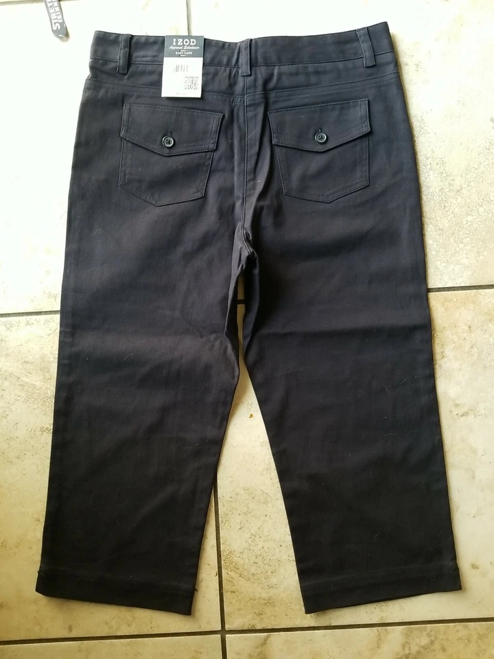 Pantalones capri elásticos Skimmer talla 14,5 Plus Izod aprobados para niñas  Foto 4 de 4