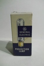 PROJECTION LAMP GENERAL ELECTRIC G-E DFW 500 WATT in Original Box Made in USA