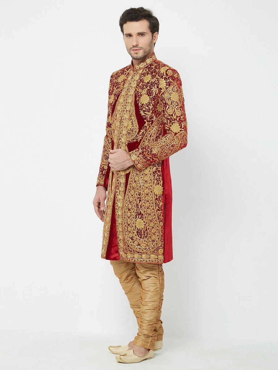 Sherwani red sale