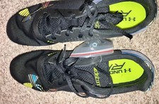 UA Under Armour Kick Distance Track Racing 1273940-006 Mens 13 New WITH Spikes