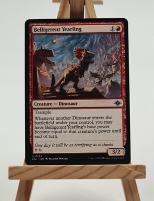 Belligerent Yearling The Lost Caverns of Ixalan (Angriffslustiger Jährling) 133