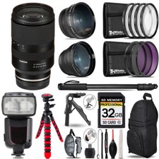 Tamron 17-70mm f/2.8 III RXD Lens for FUJIFILM -3 Lenses Monopod -32GB Kit
