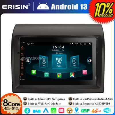 64GO Android 13 GPS Autoradio CarPlay Citroen Jumper Peugeot Boxer Fiat Ducato - Photo 1/4
