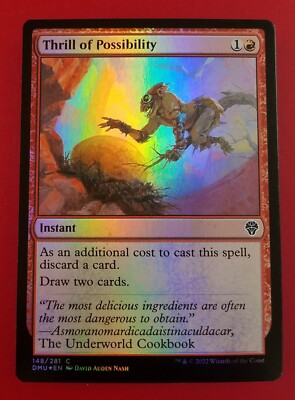 1x Thrill of Possibility | FOIL | Dominaria United | MTG Magic Cards