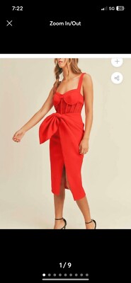 Mable KELSEY SCUBA MIDI DRESS