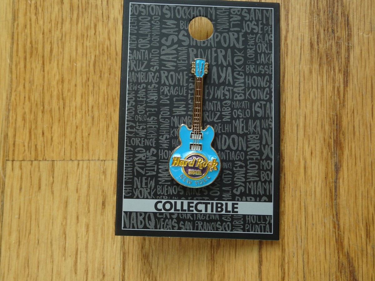Hard Rock Cafe pin New York Hotel Core 3D Guitar series 2022 | eBay