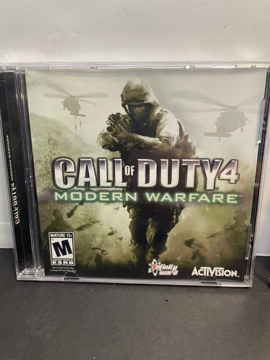 Call of Duty 4 Modern Warfare PC video games & Black Ops 2007 2010