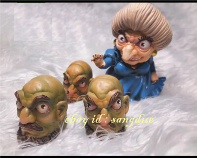 Unpainted resin Figure Model Spirited Away Yubaba Solid Non  Printed in stock