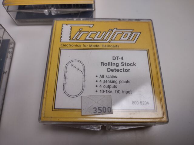 Circuitron 5204 DT-4 Rolling Stock Detector NOS each sold separately (A-4)