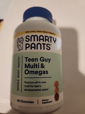 SmartyPants Teen Guy Multi & Omegas Gummies - 120ct