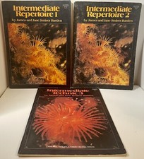 Intermediate Repertoire 1, 2 3 by James Jane Bastien Intermediate Piano Lot