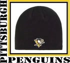 Pittsburgh Penguins Winter Knit Beanie Hat Cap Black