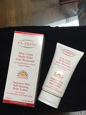 Clarins NIB sealed Radiance-Plus Self Tanning Body Lotion