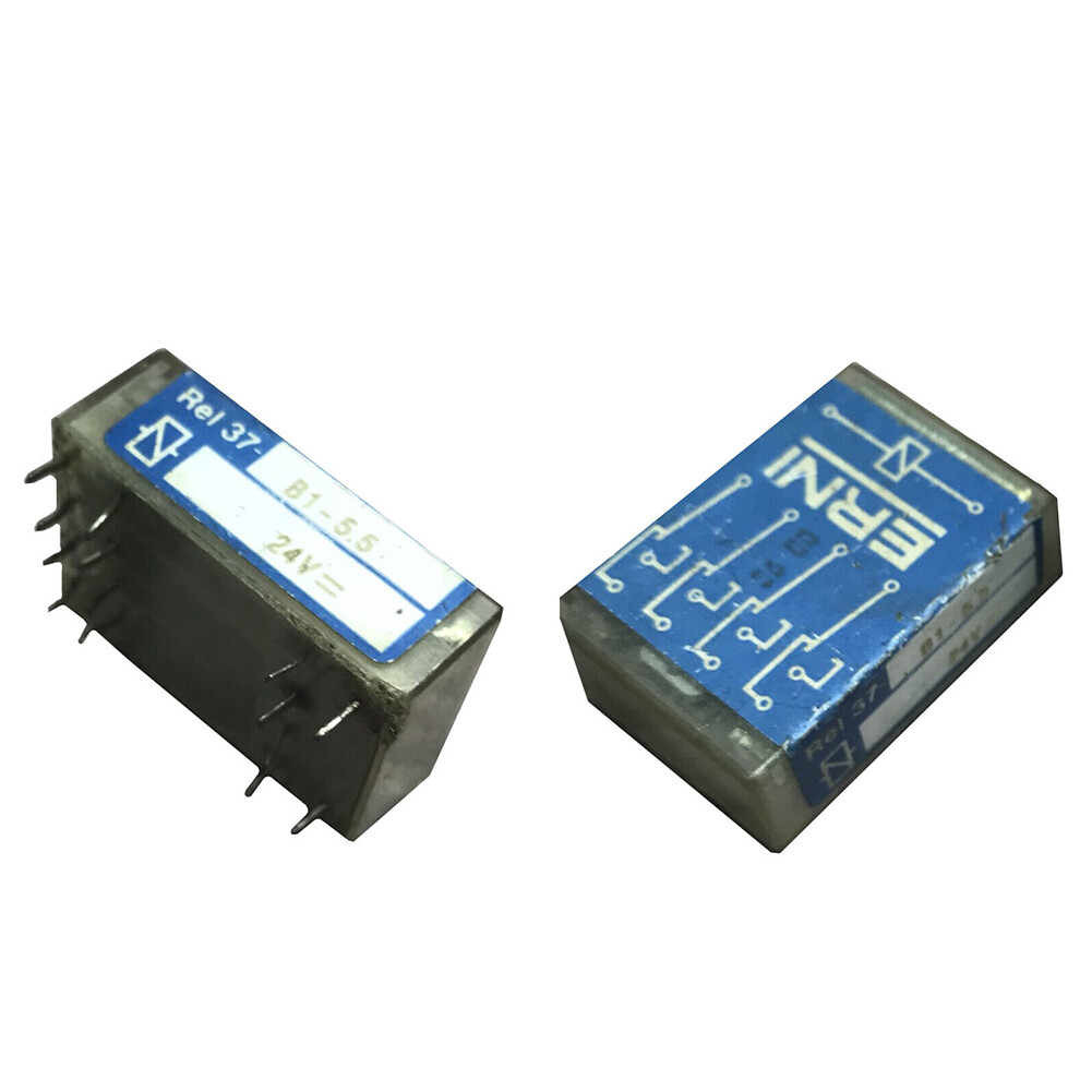 1PCS REL37-B1-5.5 24VDC 4A 250VAC Electromagnetic Relay 14Pins