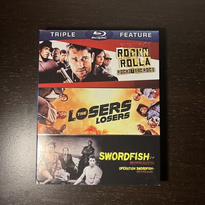 Rock N Rolla / The Losers / Swordfish (Bluray, Triple Feature, OOP) Canadian