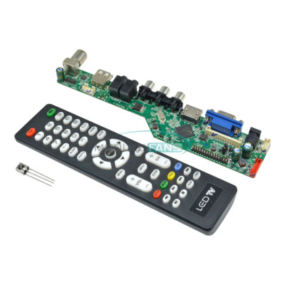 V29 Universal LCD TV Controller Board - VGA/HDMI/USB Interface