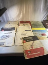 Vintage Farm Tractor Manuals Catalog Lot IH Oliver Allis New Holland John Deere+