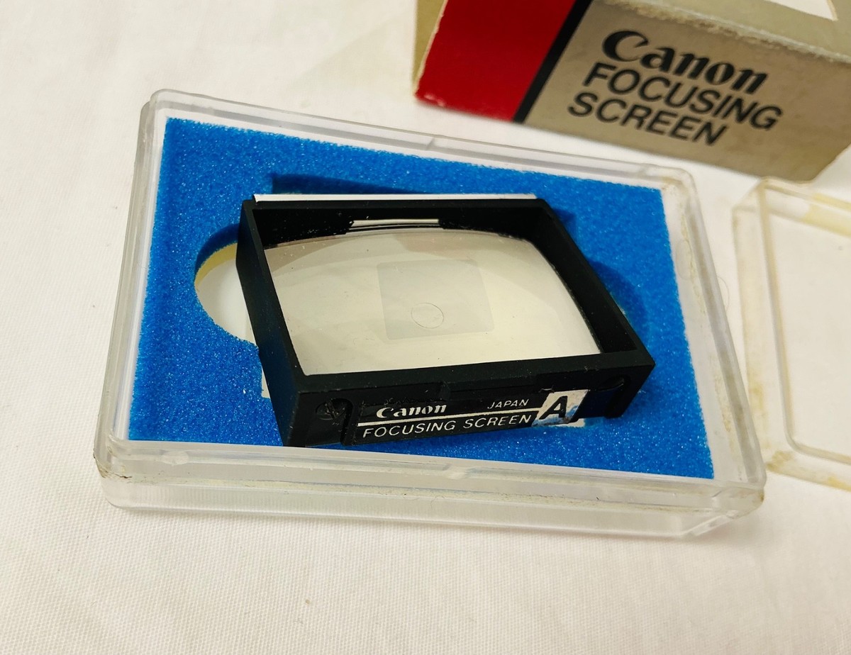 Vintage Canon F-1 F1 focusing screen L type A. Minty Boxed. from