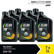 Selenia WR Forward 0W-30 Fiat Motor&ouml;l ACEA C2 7x1 Liter = 7 Liter