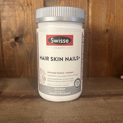Swisse Beauty, Hair Skin Nails+ w/ Milk Thistle 150 Tablets