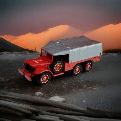 Solido 1/50 Dodge 6 X 6 BÂCHÉ Pompiers Ref 2149 SDI de L'ISÈRE Neuf Boite - Photo 1/4