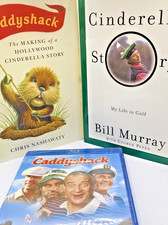 Bill Murray Cinderella Story (1999, 1st Ed.), Caddyshack (1980, Blu-ray and book