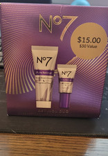 No7 Retinol Duo Gift Set NIGHT Repair Cream  Eye Cream 0.16/0.84oz.