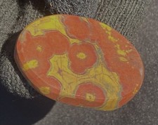 MORGAN HILL POPPY ORBY PRE FORM CABOCHON UNPOLISHED 16.7 GRAMS - 83 CARATS
