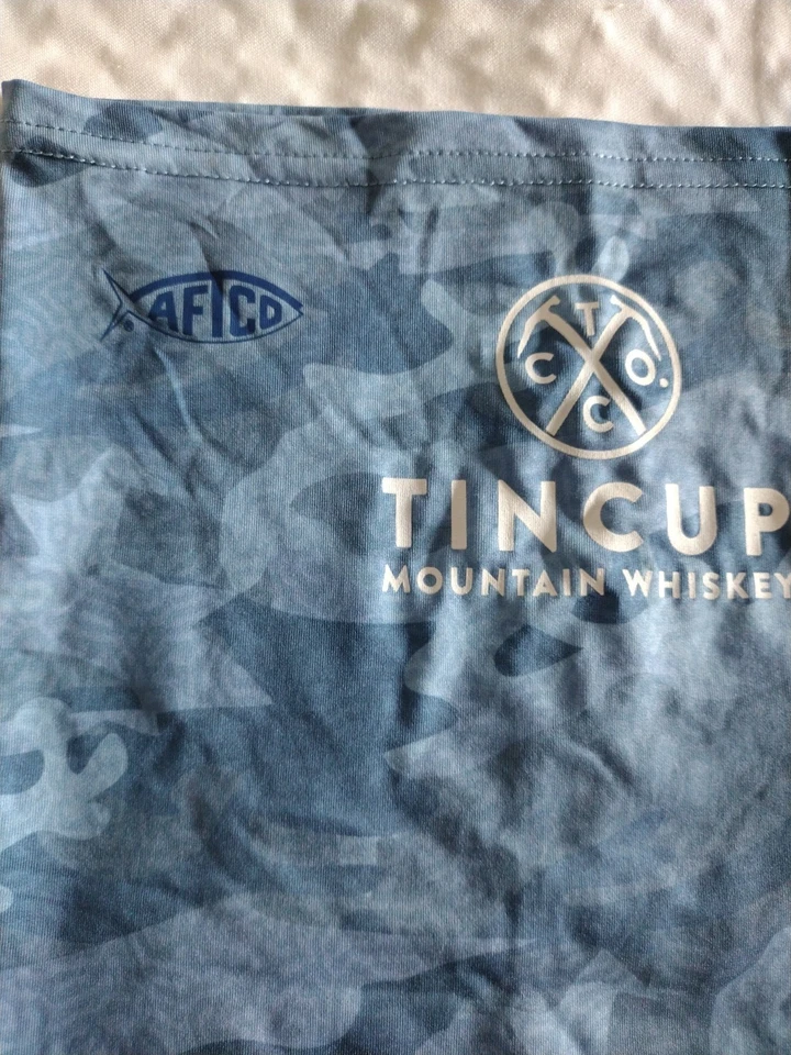 Máscara solar AFTCO polaina cuello 50 UPF con AFBLOCK protección solar pesca camuflaje Foto 2 de 4