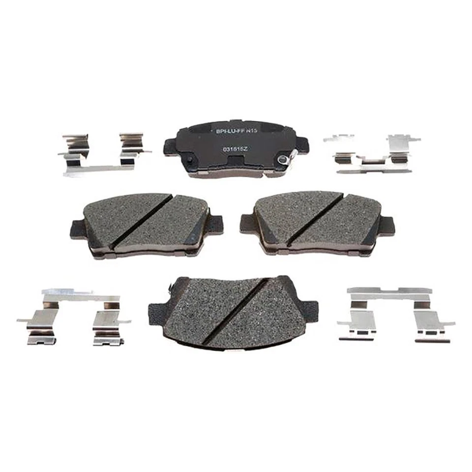 Front Kit Brake Rotors + Ceramic Pads & Hardware For 2000-2005 Toyota MR2 Spyder - Image 2 of 4