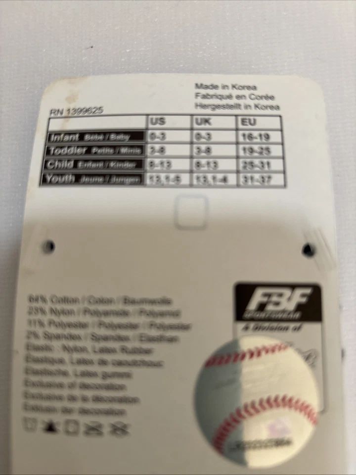 MLB New York Yankees Small Child All Over Print Socks - Image 4 of 4